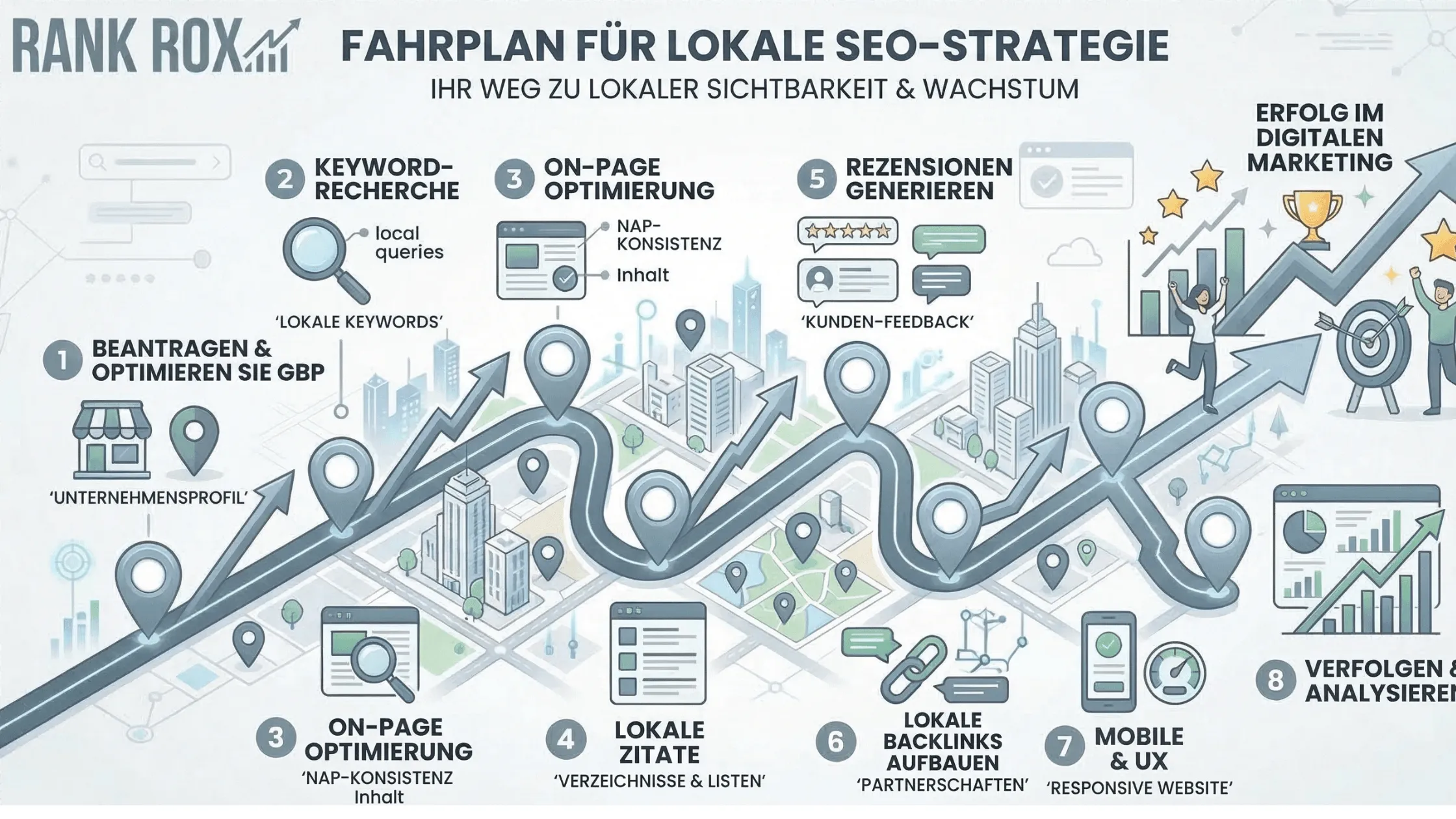 7 unverzichtbare Local SEO Strategien für kleine Unternehmen